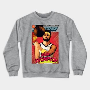 Klay Thompson - Comics Magazine Retro 90s Crewneck Sweatshirt